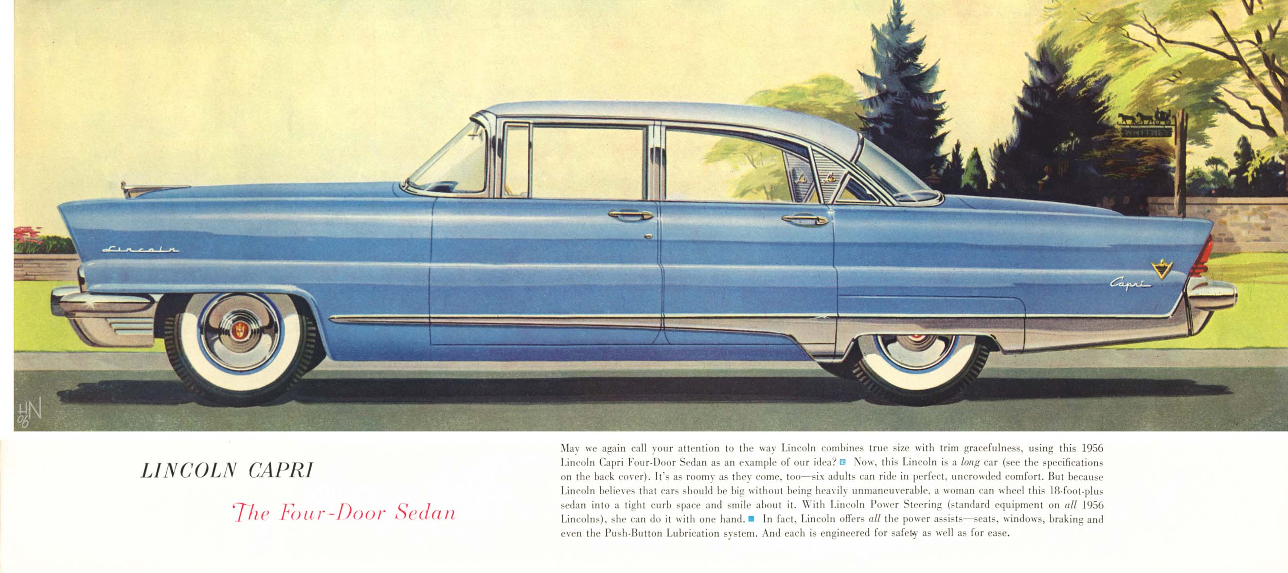 1956 Lincoln Brochure Page 5